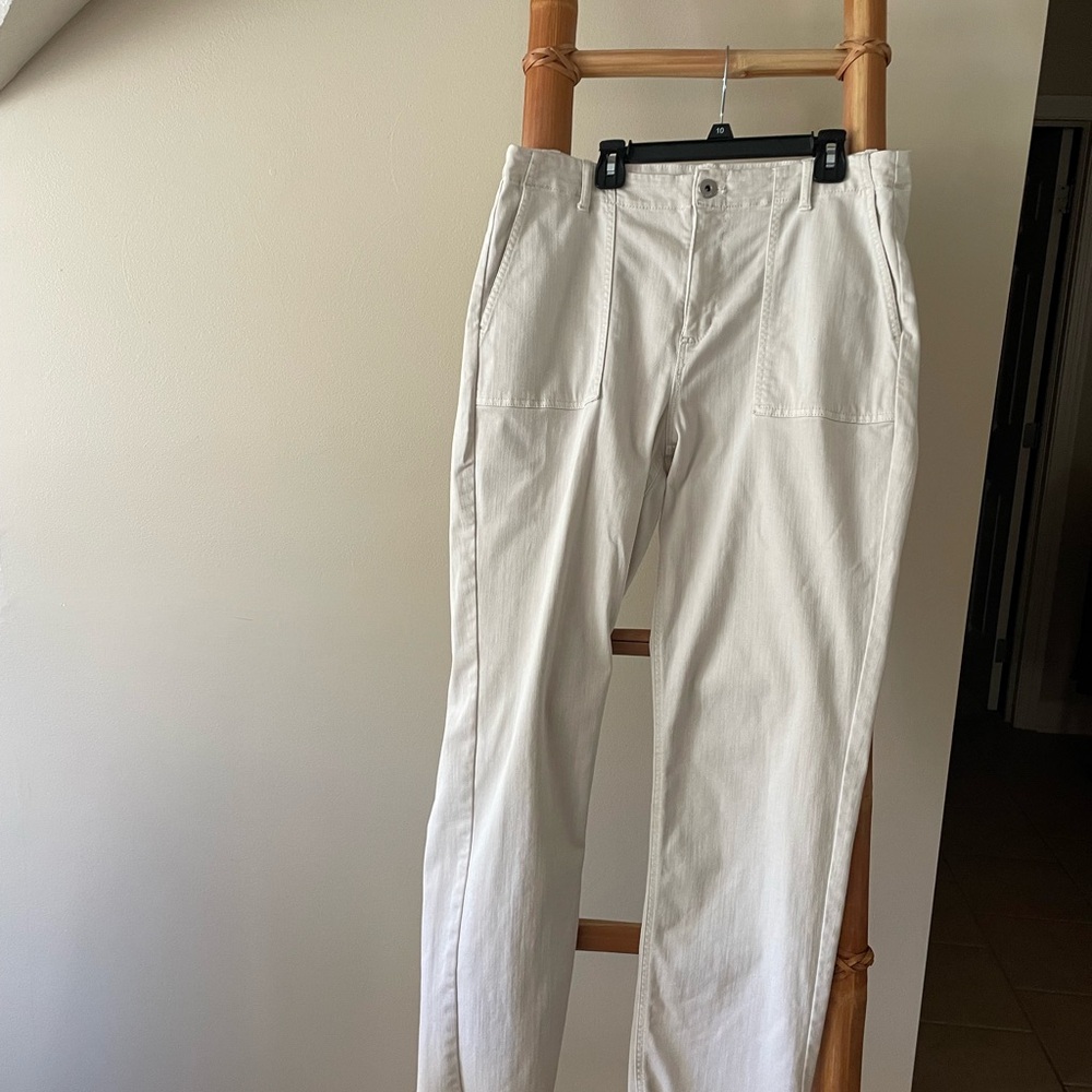 J Jill denim high rise denim straight leg size 12